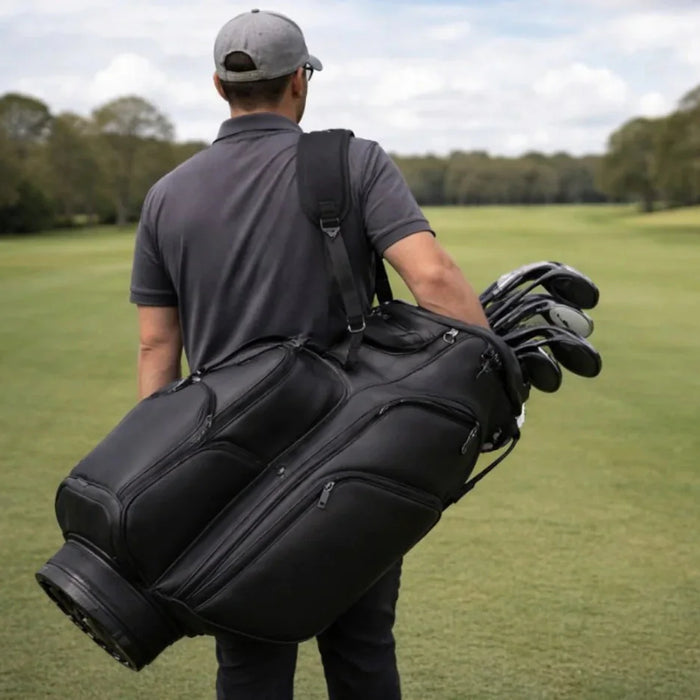 how to carry golf bag