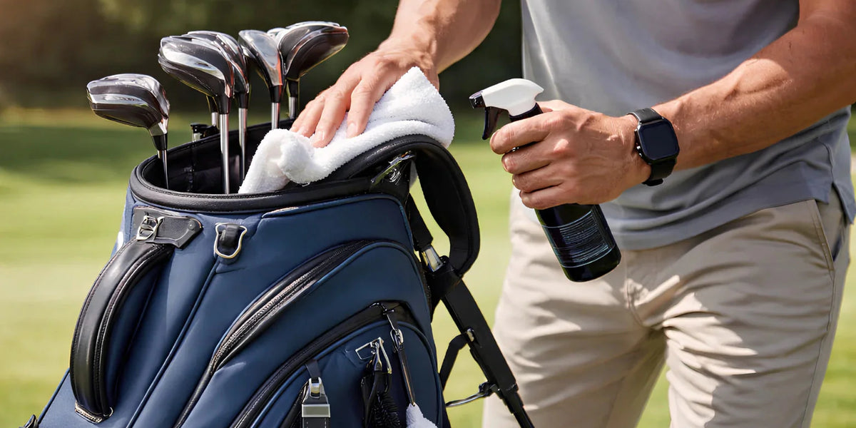 Step-by-step: how to clean mold off golf bag