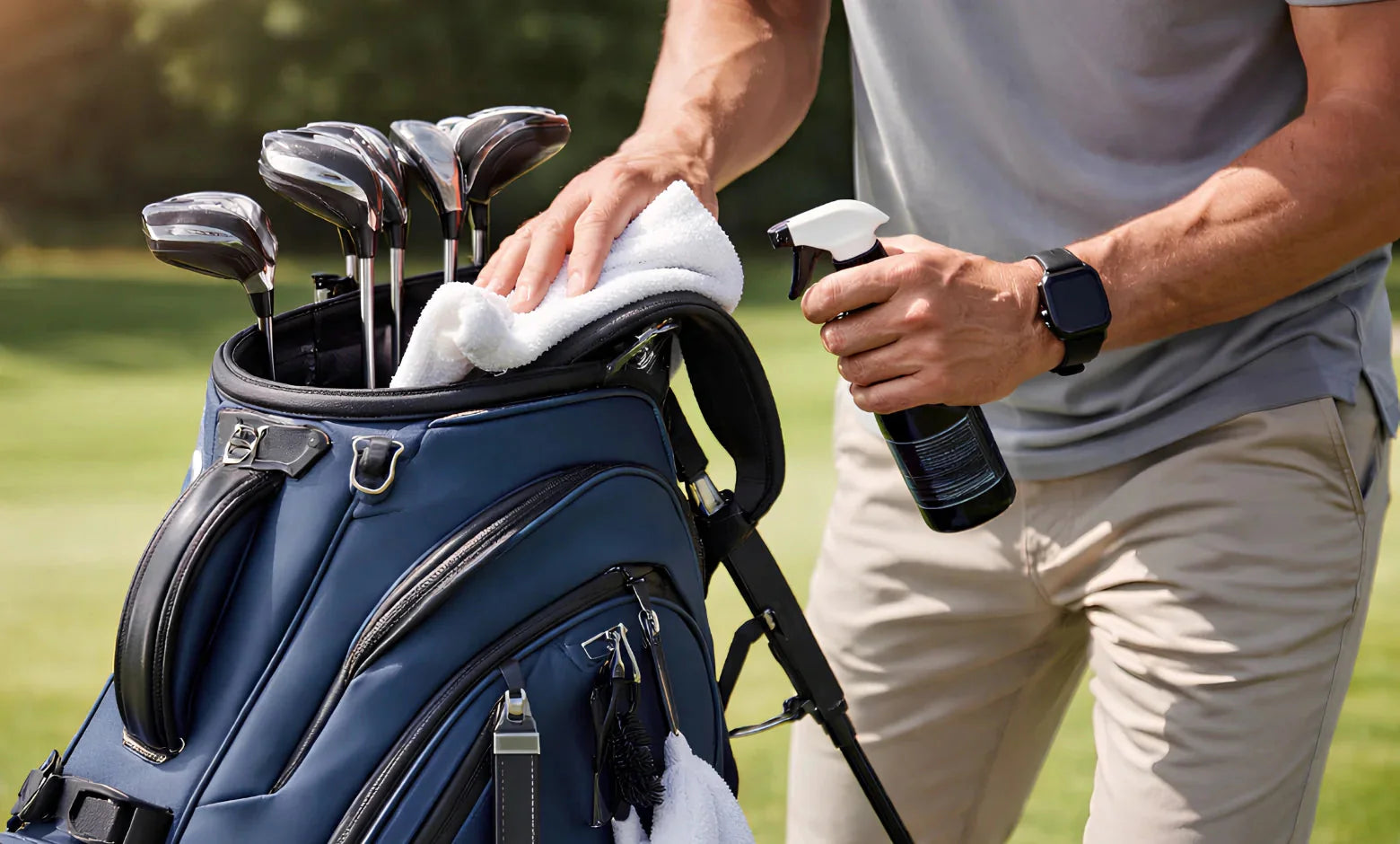 How to Clean a Golf Bag