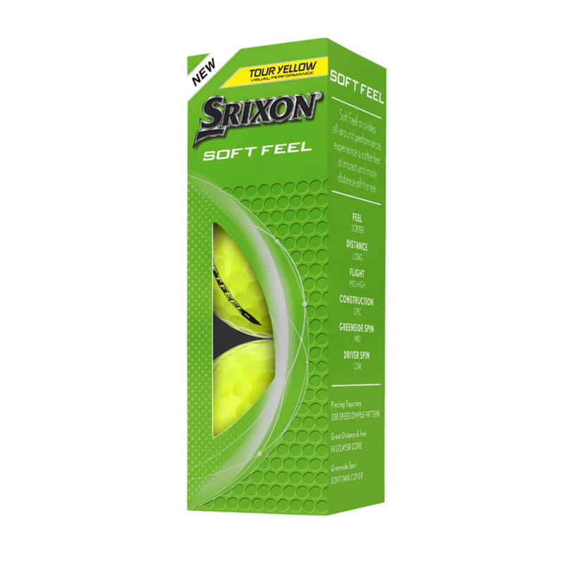 Srixon Soft Feel - Tour Yellow