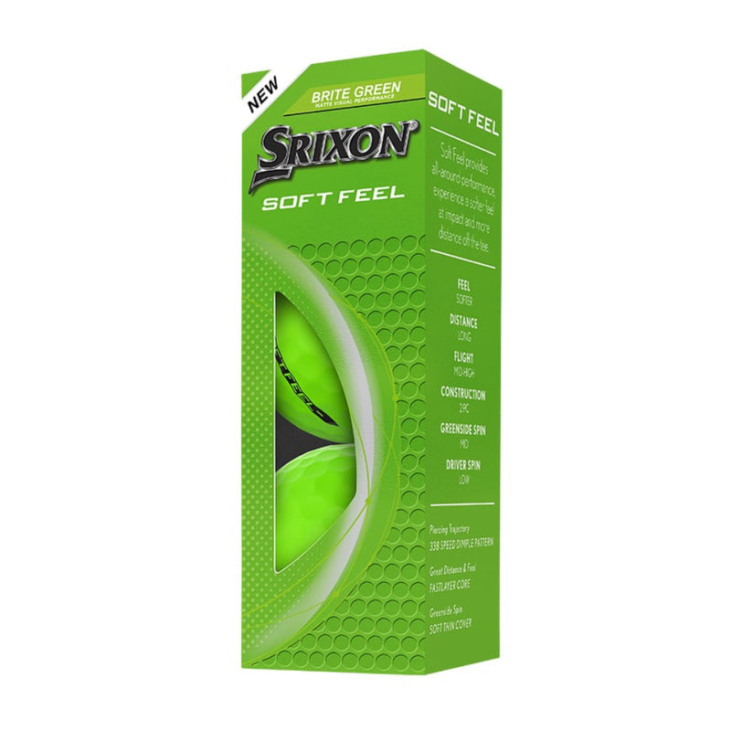 Srixon Soft Feel - Brite Green