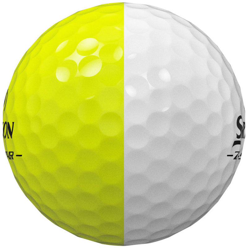 Srixon Z-STAR DIVIDE  - White / Tour Yellow