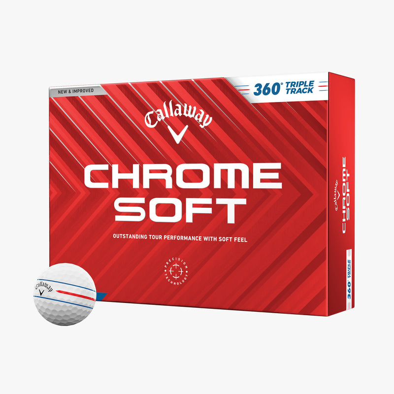 Callaway Chrome Soft Triple Track 360 Golf Balls